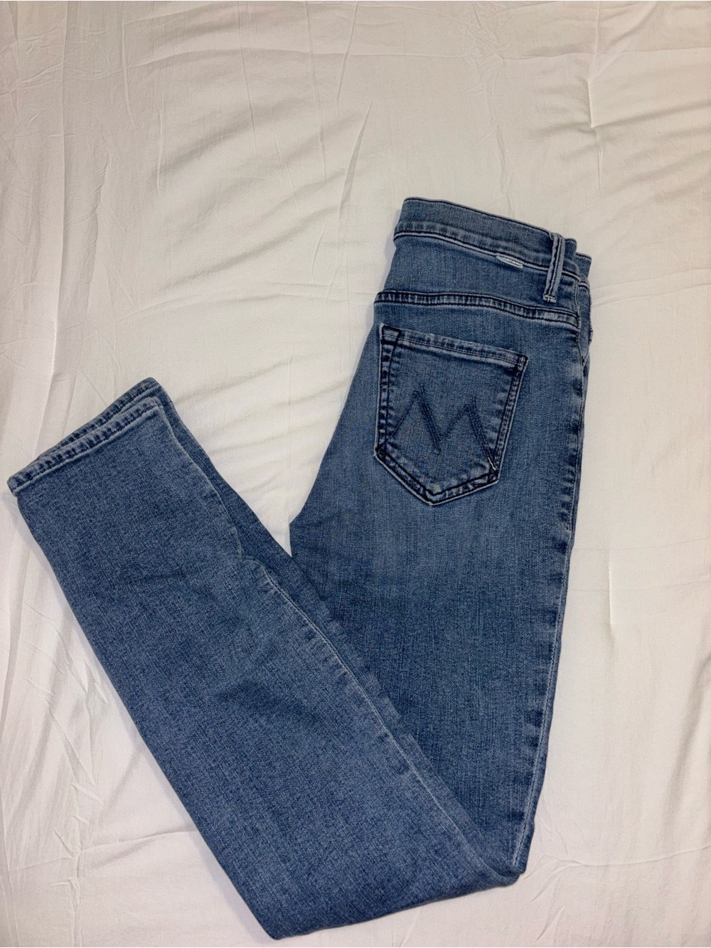 Mother “The Swooner Ankle Slice” jean